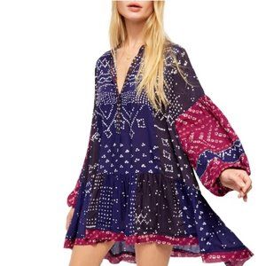 Free People SHIBORY Tunic Dress NWT